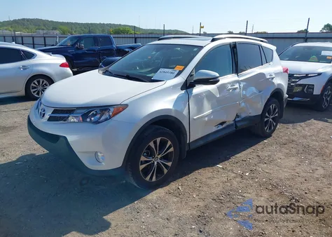 2015 Toyota Rav4 Limited из США, поврежденный, VIN 2T3YFREV5FW147669